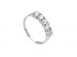 Eternity k9 white gold ring with white zirkons (S162146)